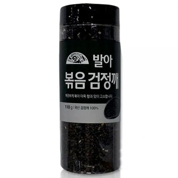 오가닉스토리 발아 볶음 검정깨 1개 110g