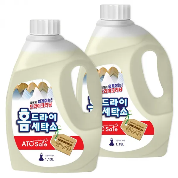 아토세이프 홈드라이 세제, 1.13L, 2개입