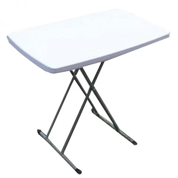 퍼니코 브로몰딩 직사각 높낮이 조절테이블 화이트