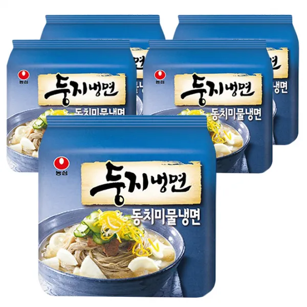 농심 둥지 동치미 물냉면 161g, 20개