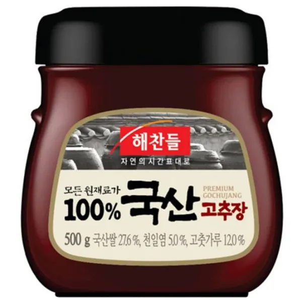 해찬들 모든 원재료가 100% 국산고추장, 500g, 1개