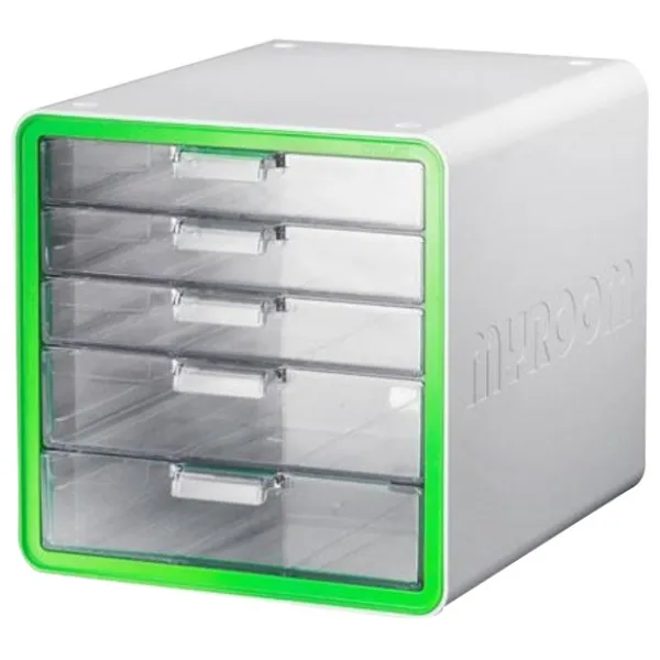 마이룸 5단 서류함 10011 그린