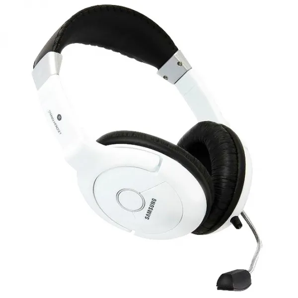 삼성전자 SHS-100V NEW 뮤트 헤드셋, SHS-100V NEW 화이트, 화이트