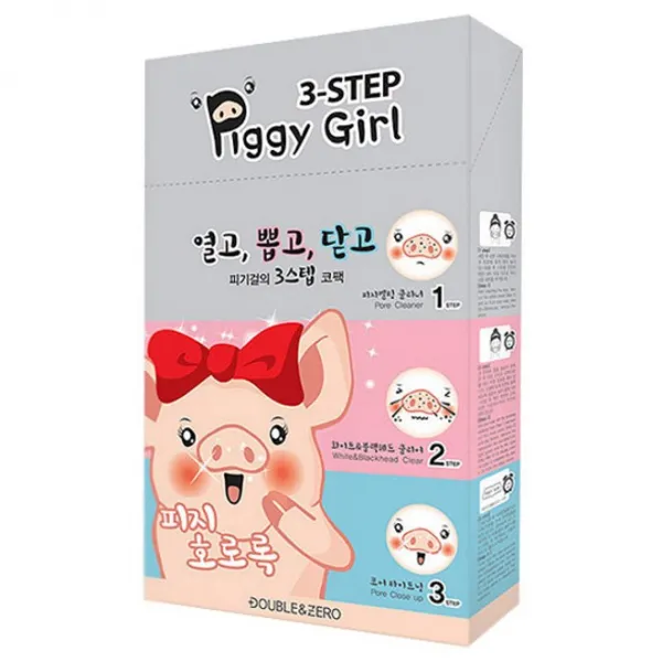 더블앤제로 피지 호로록 3단 피기걸 코팩, 1세트, 10개