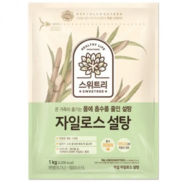 백설스위트리 자일로스 설탕, 1kg, 1개