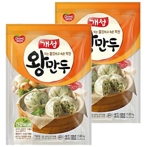 동원 개성 왕만두, 1.82kg, 2개