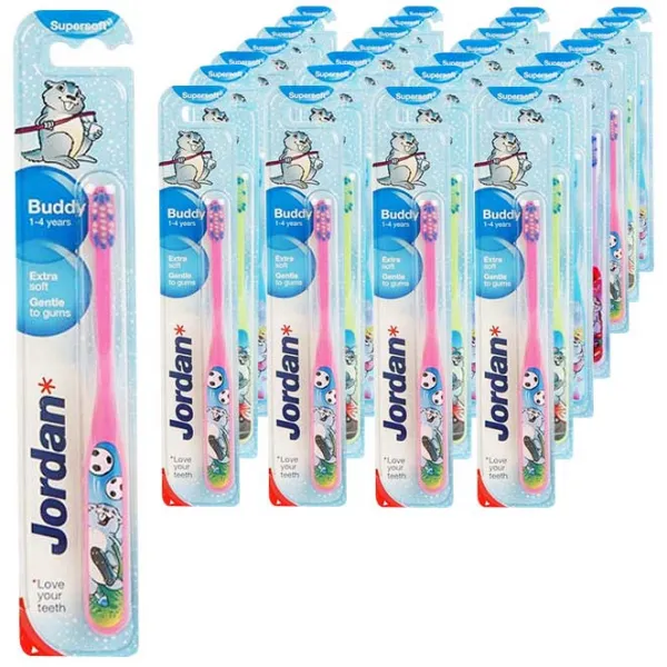 조르단 버디 1단계 영유아칫솔 랜덤 발송 48개