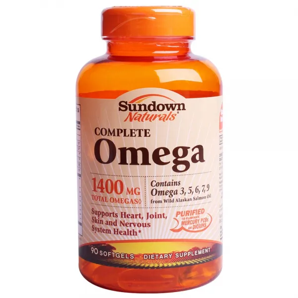 선다운네츄럴스 컴플리트 오메가 1400mg 소프트젤 90개입 1개