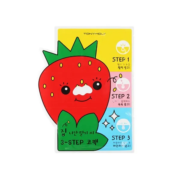 토니모리 집나간 딸기씨 3-STEP 코팩, 1매입, 1개