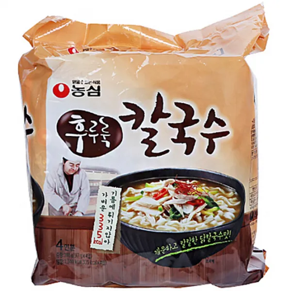 농심 후루룩 칼국수 4개