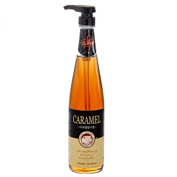 카페엘파소 카라멜향 시럽, 480ml, 1개