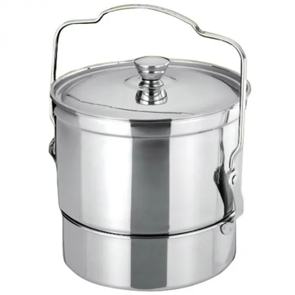 키친플라워 스테인레스 음식물쓰레기통 4.5L, 1개