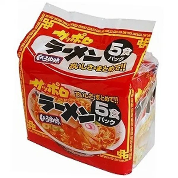 삿뽀로 소유 라멘, 82g, 5개