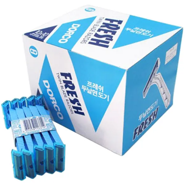 도루코 프레쉬 일회용면도기 2중날, 10개입, 10개
