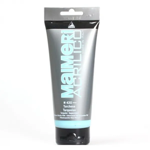 마이메리 아크릴리코 200ml 낱색 아크릴물감, 430 AM TURQUOISE, 1개