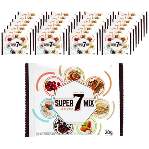 넛츠데이 슈퍼7믹스 견과, 20g, 50봉