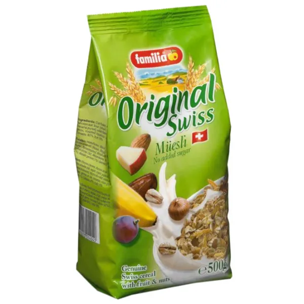 패밀리아 스위스 오리지날 무슬리 500g 1개