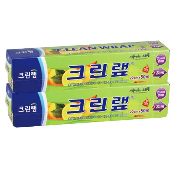크린랲 위생랩 22cm, 2개