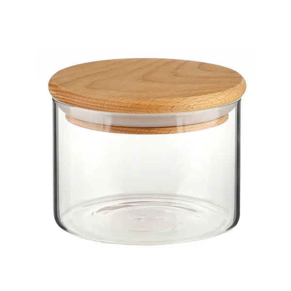 스윗자 밤나무우드 내열유리병, 350ml, 1개