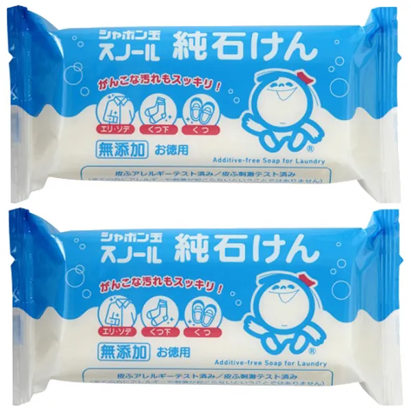 샤본다마 세탁 비누 180g 2개