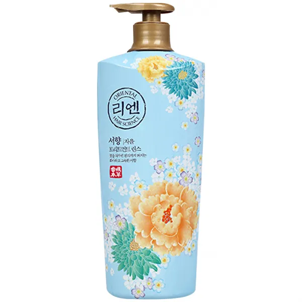 엘지생활건강 리엔한방 백단향 서향 950ml대용량 헤어세트 서향 컨디셔너, 950ml, 1개