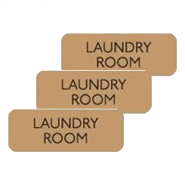 [더하기] 도어사인 - LAUNDRY ROOM, 크래프트, 3개