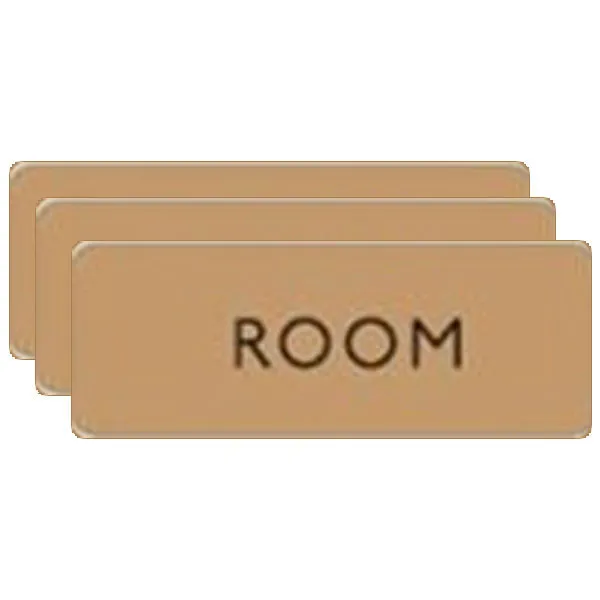 더하기 도어사인 ROOM, Kraft, 3개