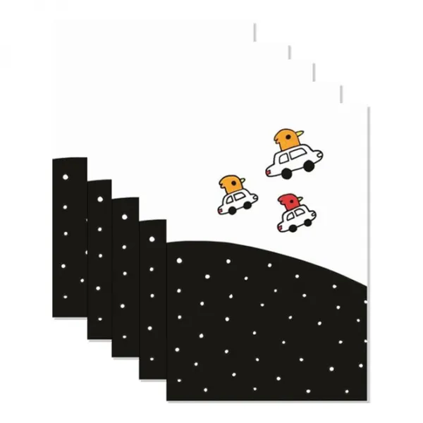 올뉴프레임 서다인 작가 엽서 컬렉션, fly high, 5개