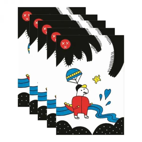 올뉴프레임 서다인 작가 엽서 컬렉션, b보인, 5개