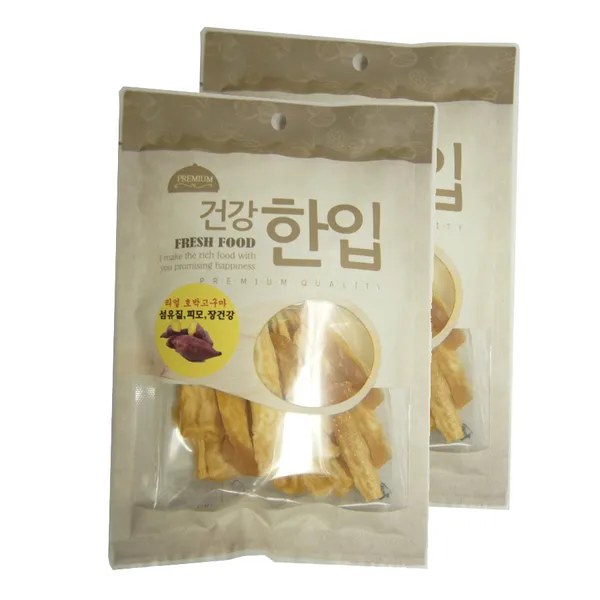 수제명가 애견용 셰프시리즈 건강 한입 간식, 리얼호박고구마, 2개입