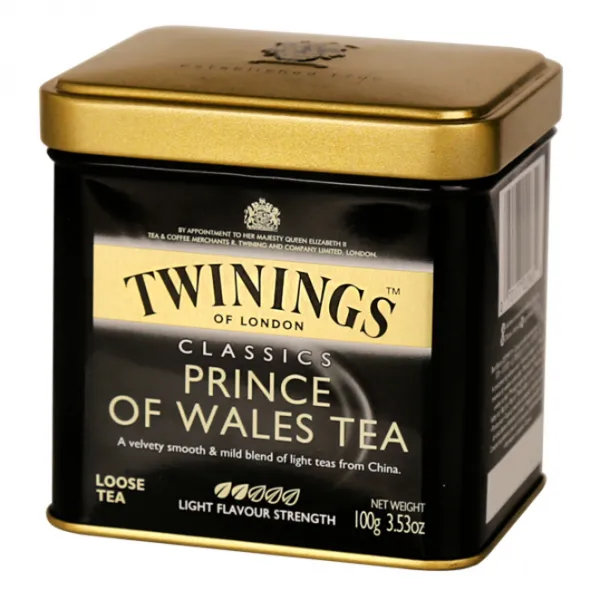 트와이닝 TWININGS 홍차/허브티 프린스오브웨일즈 틴, 100g, 1개