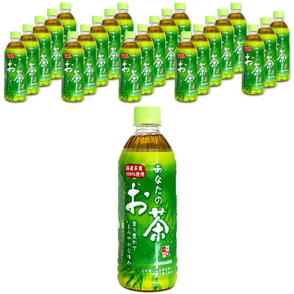 산가리아 당신의 녹차, 500ml, 24개