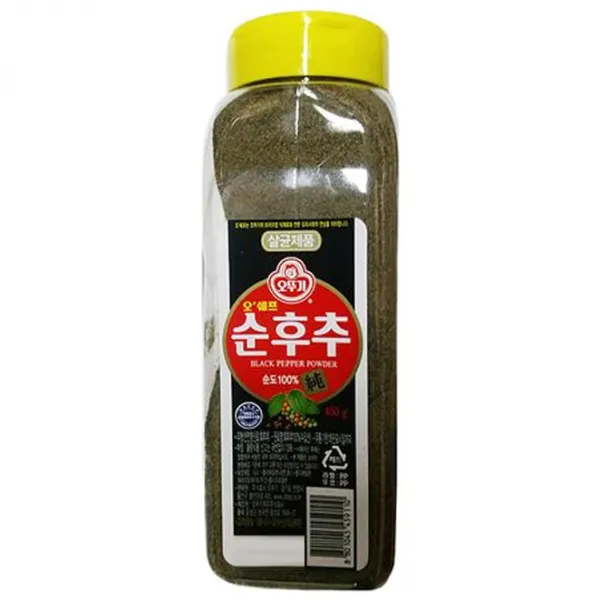 [오뚜기] 오쉐프 순후추, 병, 450g