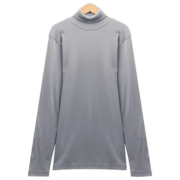 턴키 남성용 폴라 긴팔 티셔츠 Ft 199