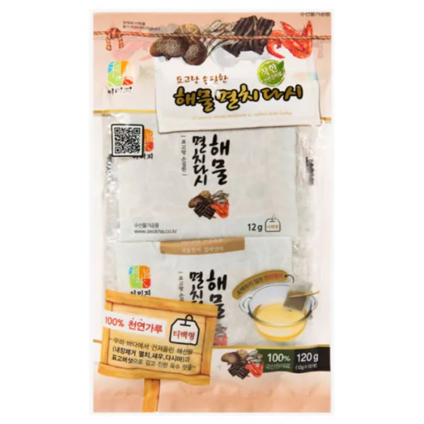 [석하] 멸치다시, 표고랑해물, 120g