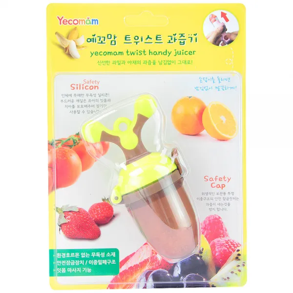 예꼬맘 트위스트 과즙망 그린 1개