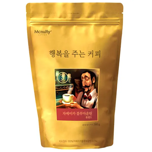 맥널티 자메이카 블루마운틴 블렌드 분쇄 원두커피, 500g