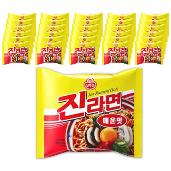 오뚜기 진라면 매운맛 120 g, 30개