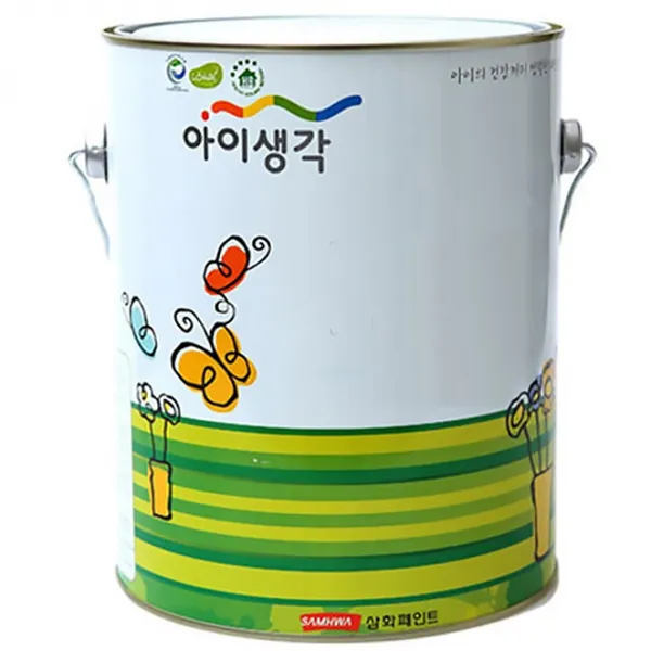 아이생각 수성 무광 페인트 4L, 제이드그린