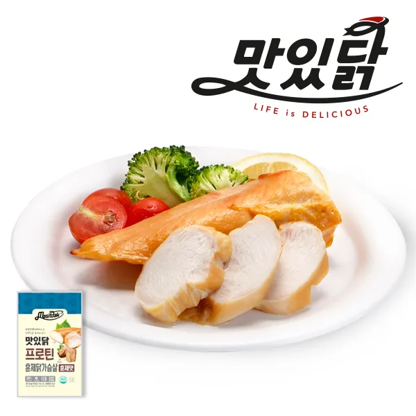 맛있닭 프로틴 훈제닭가슴살 훈제맛 100gX50팩(5kg), 100g, 50팩