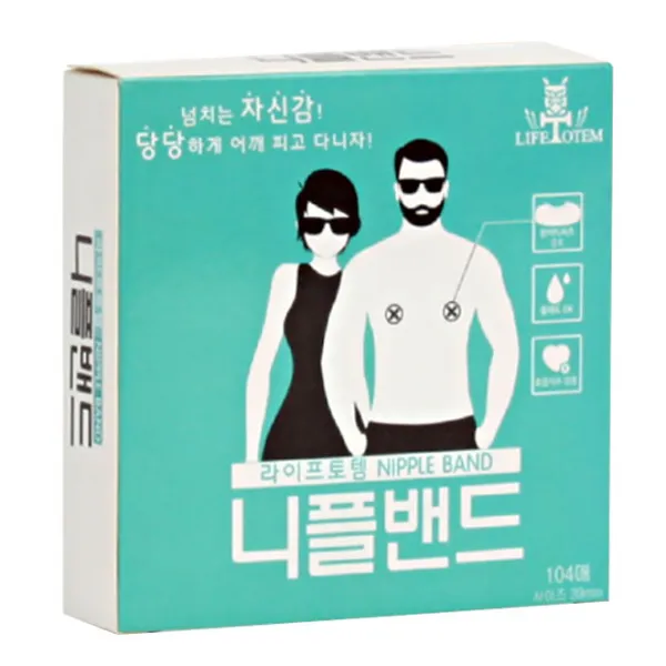 라이프토템 남녀공용 니플밴드 39mm, 1개