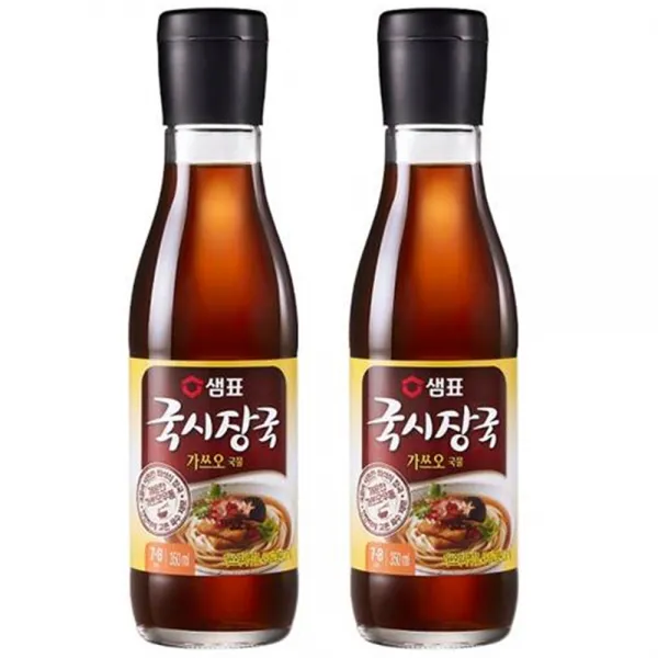 샘표 국시장국 가쓰오국물 350ml 2개
