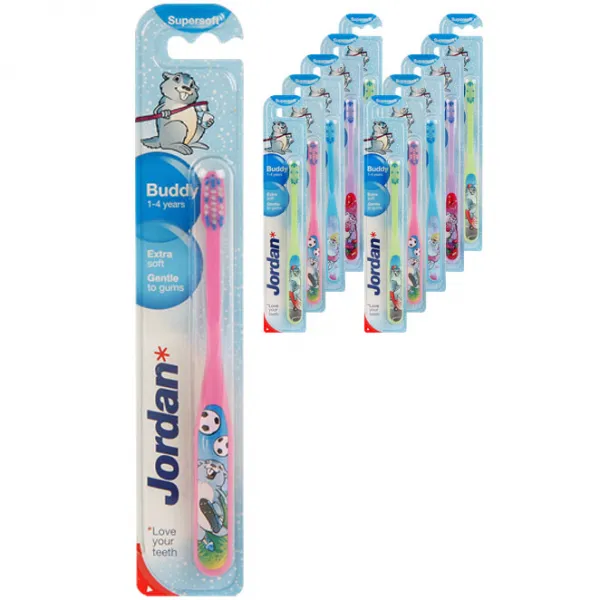 조르단 버디 1단계 영유아칫솔 랜덤 발송 11개