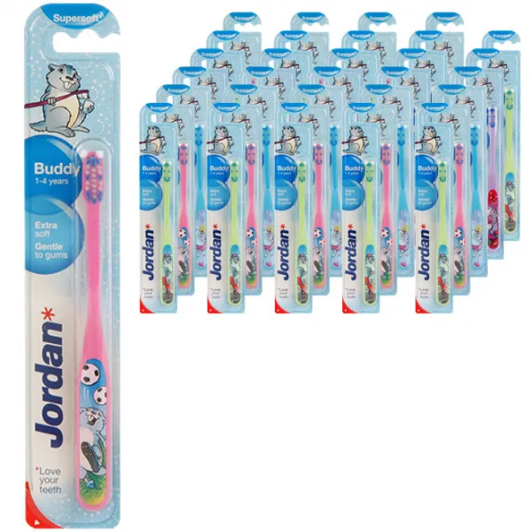 조르단 버디 1단계 영유아칫솔 랜덤 발송 36개