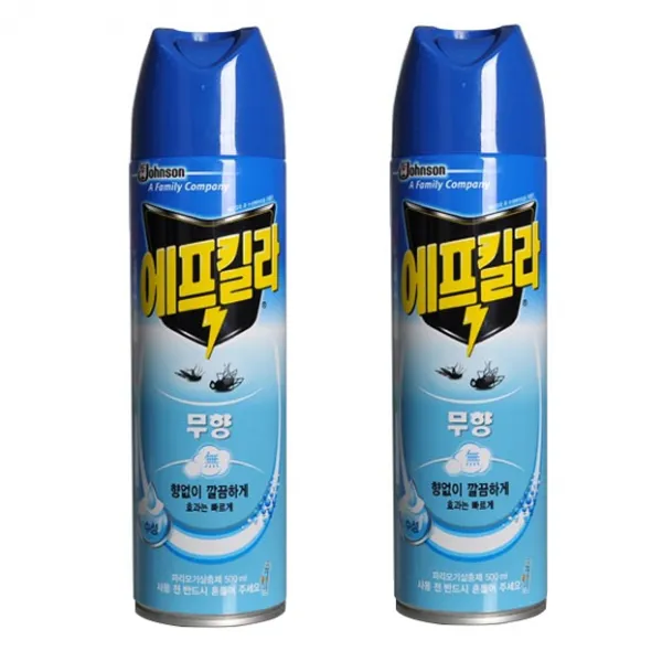 에프킬라 에어로졸 살충제 무향, 1개입, 2개