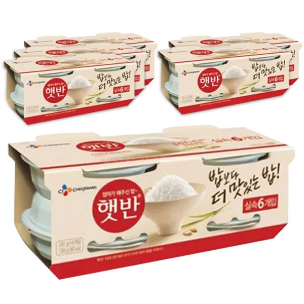 햇반 즉석밥 210g 36개