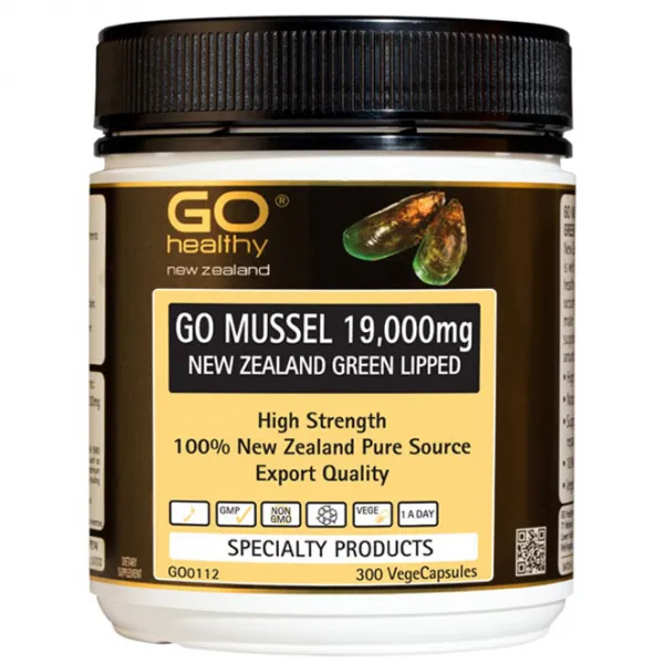 [고헬씨] 뉴질랜드 푸른홍합 19000mg 초고함량 초록홍합 300캡슐 녹색홍합, 1개