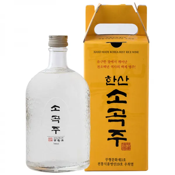 우희열 명인 한산소곡주 불소곡주 43% 700ml, 1병