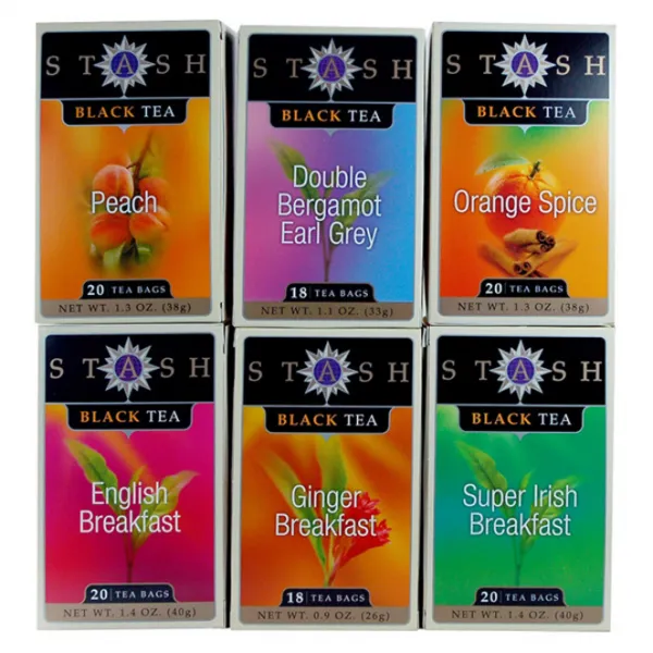 스태쉬티 어소트먼트 티 6종 세트, Black Tea
