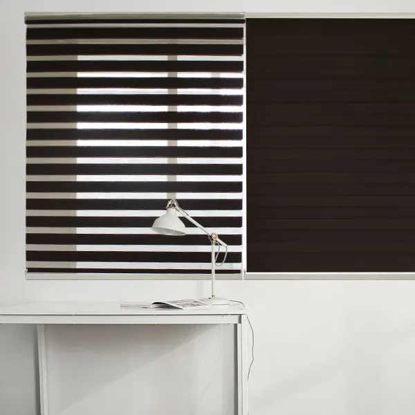 끌래망스 No.3 우드룩 콤비롤스크린 다크브라운